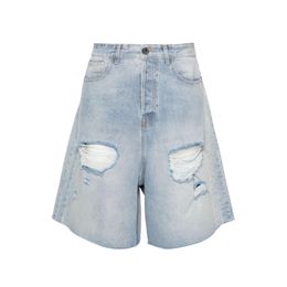 Blue Fashion Men Short Jeans Fashion Summer Cotton Denim Streetwear Shorts