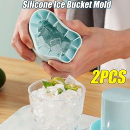 Ice Bucket Cup Mould Silicone Cube Tray Food Grade Quickly Freeze cube Maker Whiskey kitchen accessorie 240529