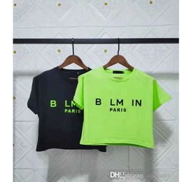 Womens Designer Crop Tops Letters Printed Tee Shirt 2023 New Summer T-Shirt Female Casual Short Sleeves Crew Neck Tops