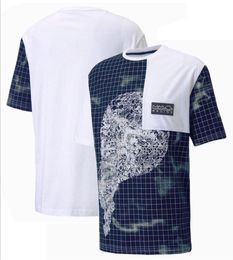 F1 Formula One racing shortsleeved Tshirt team suit racing suit casual round neck 2022 custom7003813