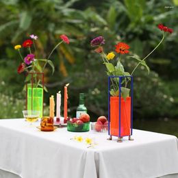 Vases Modern Design Vase Luxury Nordic Novelty Aesthetic Art Desk Flower Decoration Garden Table Pots De Fleurs Room Decor