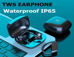 True Wireless Earbuds OverEar Hooks Bluetooth Stereo Wireless Earphones sport Touch Control IPX5 Waterproof1456893