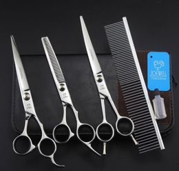 JOEWELL 70 inch 4CR stainless steel hair cutting scissors kit good professional barber tool set2027543