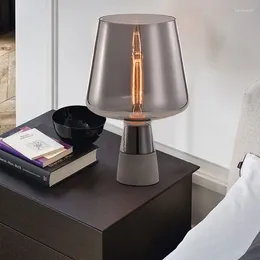 Table Lamps Modern Flexo Luminaria De Mesa Glass Desk Lamp Study Magnifier Usb Tattoo Led Light Multifunctional Living Room Reading