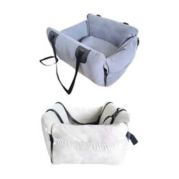 Dog Car Seat Covers booster seat dog handbag carrier puppy Waggon accessories car small pet H240531