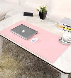 Leather Desk Pad with Waterproof Surface Oversized Mouse Pad and Writing Mat for Computer Gaming and Office Use1618258