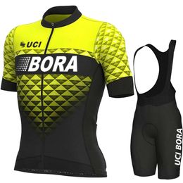 Cycling Clothing Man Laser Cut Men Shorts UCI BORA Sports Set Cycle Jersey Spring Summer 2023 Pro Team Uniform Men's Mtb Pants L2405