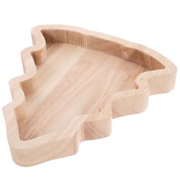 Christmas Tree Shaped Dish Snack Trays Bread Candy Dry Fruit Plate Food Serving Board Cheese Cutting Board Dishes for table