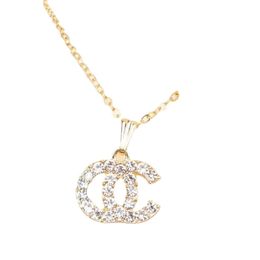 Womens Designer Letter Pendant Necklaces Simple Gold Plated Crysatl Pearl Rhie Sweater Necklace Wedding Party Jewerlry Accessories From Nicejewelry99, &Price; | DHgate.Com