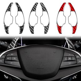 Car Steering Wheel Carbon Shift Paddles Extend Gear Speed For Cadillac XT5/CT6/ATSL/XTS Styling