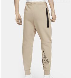 2024 The new brand of men's space cotton sweatpants Tech Fleece pressure glue zipper Leisure Bottoms DX0582 S-XXL