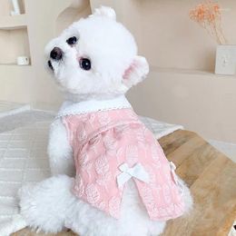 Dog Apparel Summer Clothes Cat Chihuahua Puppy Costume Vest Yorkie Pomeranian Maltese Bichon Poodle Schnauzer Pet Clothing T-shirt