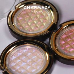 Shadow CHARMACY Glitter Highlighter Shiny Eyeshadow Easy To Wear Shimmer Eyeshadow Chameleon Duochrome Eye Shadow for Cosmetic Makeup