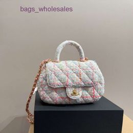 90% Off Stores Sell Women's Shoulder Bag Designs Mao Ling Ge Woven 2024 New Fashion Chain Crossbody Single Womens