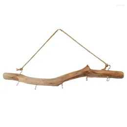 Hooks 1 PCS Wooden Hook Driftwood Vintage Decor Supplies Wood Colour Easy To Use For Entryway Small Item Closet