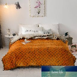 Classic Double-Sided Composite Blankets Four Seasons Universal Air Conditioning Blanket Thickened Nap Blanket Double Gift Blankets Bedding