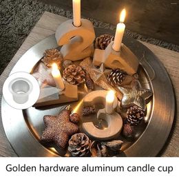 Candle Holders Durable Exquisite High Quality Practicall Brand Candlestick Metal Accessories Tea Light Holder 30pcs/50pcs