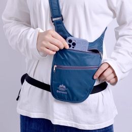 Bags Outdoor Travel Ultrathin Crossbody Chest Bag for Men Women Shoulder Bag Hidden Agent Certificate Wallet Key Anti Theft Bag