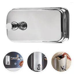 Liquid Soap Dispenser Bottle Foam Hand Wall-mounted Shampoo Container Shower Hanging El Home Stainless Steel Touch Dad