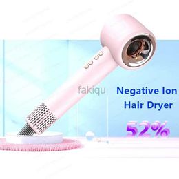Dryers Professional Hair Hair Dryer Negative Ionic Hair Dryer Leafless Hairdryer home appliance Of The Best Gift For Mother And Girl Friend 240403