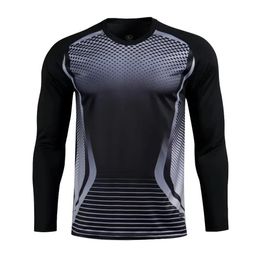 Men Soccer Goalkeeper Jerseys Tops Survetement Football Goalie Keeper Jersey Rugby Shirts Sport Kit Elbow Protector Custom Print 240325