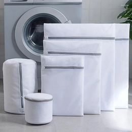 Laundry Bags 1 Set Mesh For Home Clothes Washing Machine Socks Underwear Bra Bed Sheet Storage Net Filter Wash Bag