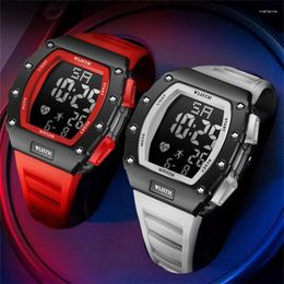 Wristwatches Watch Men Big Dial Sport Digital Watches Waterproof Chronograph Military Electronic Male Relogio Masculino