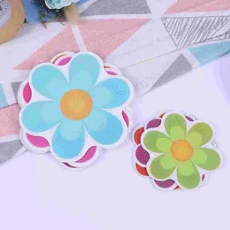 Bath Mats Stickers Slip Bathtub Sticker Flower Anti Shower Tub Treads Decal Sheets For Kids Safety Decals Non Floor Adhesive