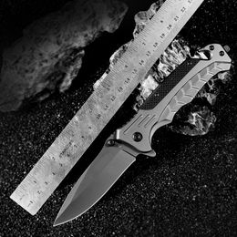 FA46 Folding Knife 58HRC Steel Handle Camping Hunting Pocket Knife Outdoor Survival Knives Kitchen Utility Knives Jackknife