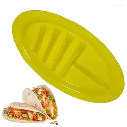 Plates Taco Stands Non Stick Display Stand Easy Access Pancake Rack Tray For Bakery Restaurant Home Cafe Shop