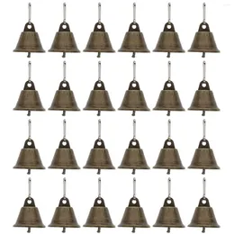 Party Supplies 25 Pcs To Open Bronze Horn Bell Ornament Dream Catcher Making Copper Small Pendant