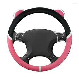 Steering Wheel Covers Cute Automotive Cover Universal Comfortable Car Protector For Vehicle SUV