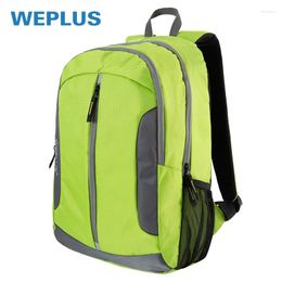 Backpack WEPLUS Men's Backpacks Travel Water Resistant Anti-scratch Reflective Bag For Men Women Notebook Daybag School Bags