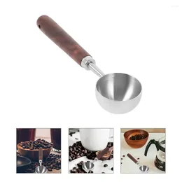 Coffee Scoops Bean Spoon Scoop Chic Wax Melting Seal Fashion Design For Stamp Stainless Steel Tool Kitchen