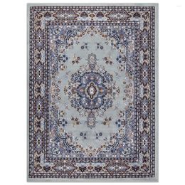 Carpets Carpet Premium Sakarya Traditional Medallion Area Rug Grey/Blue 7'8"x10'7"