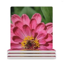 Table Mats Pretty In Pink. Bloom Horizon. Ceramic Coasters (Square) Tile Cute Kitchen Cup Pads