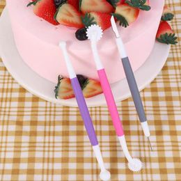 Baking Tools 3pcs/set Cake Scriber Needle Model Tool Icing Carve Sugarcraft Decorate DIY Fondant Cookie Decorating