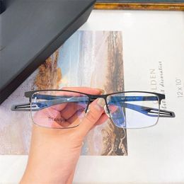 Sunglasses Frames Eyeglass Frame Pure Titanium Ultralight P8531 Myopia Optical Reading Glasses Women Man With Logo And Case