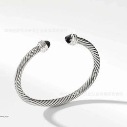 Designer David Yumans Yurma Jewellery Bracelet Xx Popular Woven Twisted Thread Open Bracelet 2024 White 1:1 989