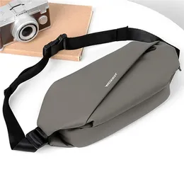 Waist Bags Casual Fanny Pack Banane Sac Chest Bag Men's Women Purse Male Belt Banana Zipper Phone Holder Fashion Bum