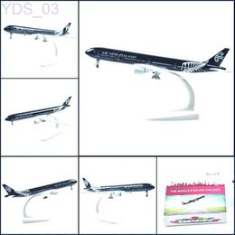 Aircraft Modle JASON TUTU 20cm Air New Zealand Boeing 777 Plane Model Aeroplane Model Aircraft 1 300 Diecast Metal planes factory Dropshipping YQ240401