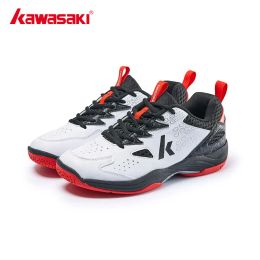 Boots Kawasaki 2023 New A3307 Professional Sports Badminton Shoes Anti Slip and Breathable Badminton Shoes for Men Women