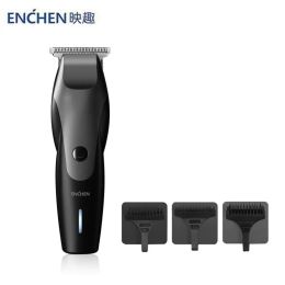 Control Youpin ENCHEN Hummingbird Electric Hair Clipper 10W USB Charging 110240V Low Noise Hair Trimmer with 3 Hair Comb for Man Elder