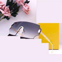 summer woman fashion Cycling sunglasses ladies Outdoor travel Driving Glasses riding wind Cool sun glasse man becah glass Rimless Rectangle One-piece lensr