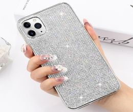 Hard PC Glitter Bling Rhinestone Case for Iphone 11 12 Pro Max X Xr Xs Crystal Case for Iphone 8 7 Plus 6 6s SE2 2020 12 Mini Cove2542408