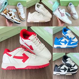 Mens Womens slim arrow sports shoes designer Men sneakers Women OW Brand Name Sneaker Non-slip soles classics running from the 80s Low sneaker with leather shoes a10