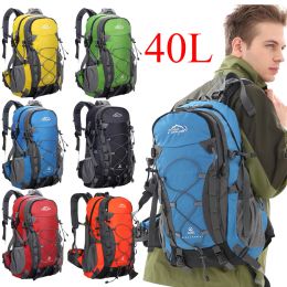 Bags 40L Camping Backpack Army Climbing Bags Waterproof Large Capacity Sport Backpack Outdoor Army Military Tactical Hiking Camp Bag