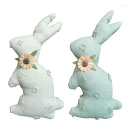 Party Decoration Doll Easter Toys Plush Toy Cute With Flower Design Multipurpose For Living Room