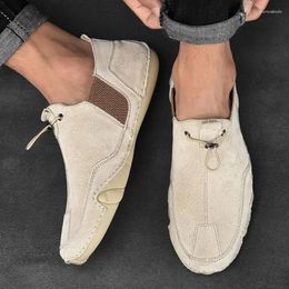 Casual Shoes 2024 Sneakers Mens Loafers Solid Colour Slip On Comfortable Outdoor Light Flats Zapatillas Hombre Men