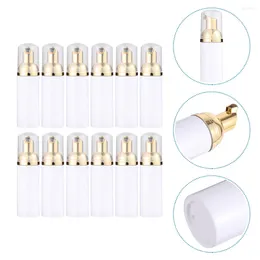 Storage Bottles 12 Pcs Plastic Foam Bottle Travel Portable Hand Soap Empty Pump 1oz The Pet